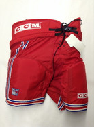 CCM MHP520 Custom Pro Stock Hockey Pants Red XL X-Large New York Rangers