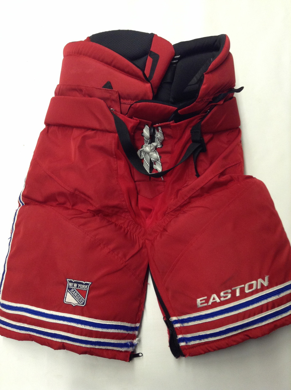 Easton Pro 15 Custom Pro Stock Hockey Pants Red Large New York Rangers
