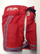 Reebok MHP520 Custom Pro Stock Hockey Pants Red XL X-Large New York Rangers Used