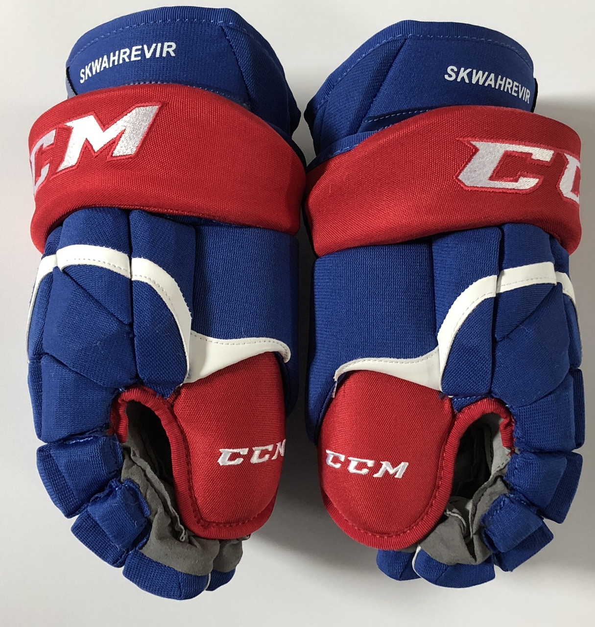 Ccm Hg12 Pro Stock Custom Hockey Gloves 15 Uml Ncaa New Dk S Hockey Shop