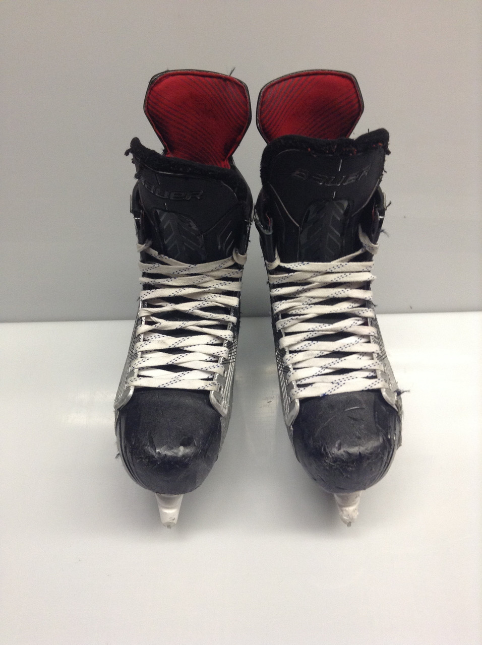 BAUER VAPOR 1X CUSTOM PRO STOCK ICE HOCKEY SKATES 7.5 D 8 D USED NHL - DK's  Hockey Shop