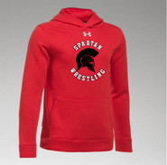 Somers Wrestling Under Armour Hustle Team Hoodie Youth