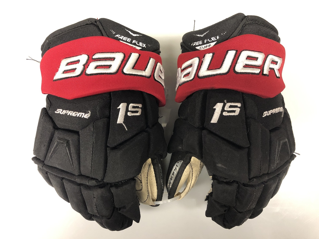 Bauer Vapor 1x Pro Stock Custom Hockey Gloves 15 Ne Huskies A Dk S Hockey Shop