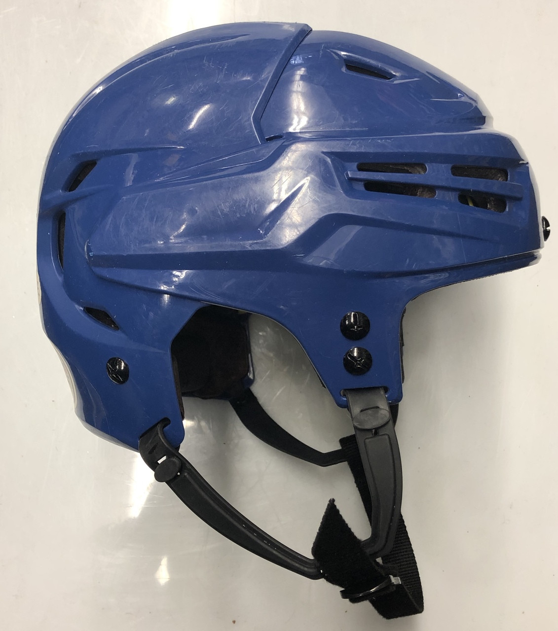 BAUER REAKT PRO STOCK HOCKEY HELMET BLUE SMALL DK's Hockey Shop