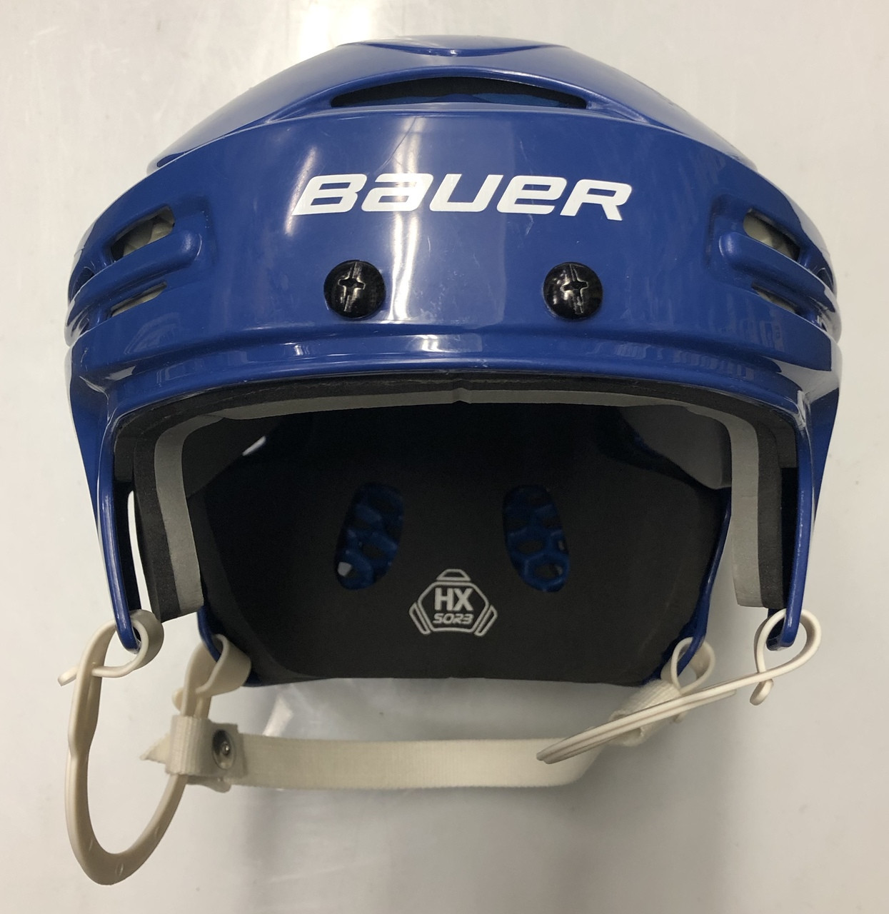 Bauer Bhh 5100 Pro Stock Hockey Helmet Royal Blue Medium Dk S