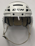 CCM VECTOR VO8 PRO STOCK HOCKEY HELMET WHITE SMALL