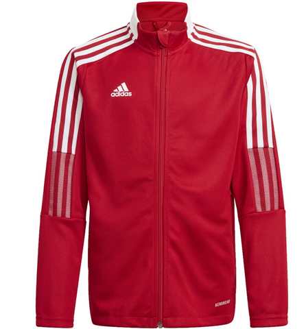 Somers Youth Soccer Adidas Tiro 21 Track Jacket Red - DK's Hockey Shop