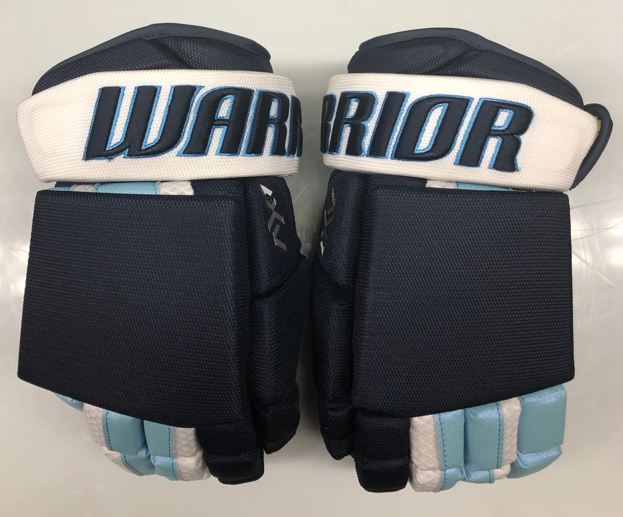 Warrior AX1 Pro Stock Custom Hockey Gloves 13" With Shot Blockers