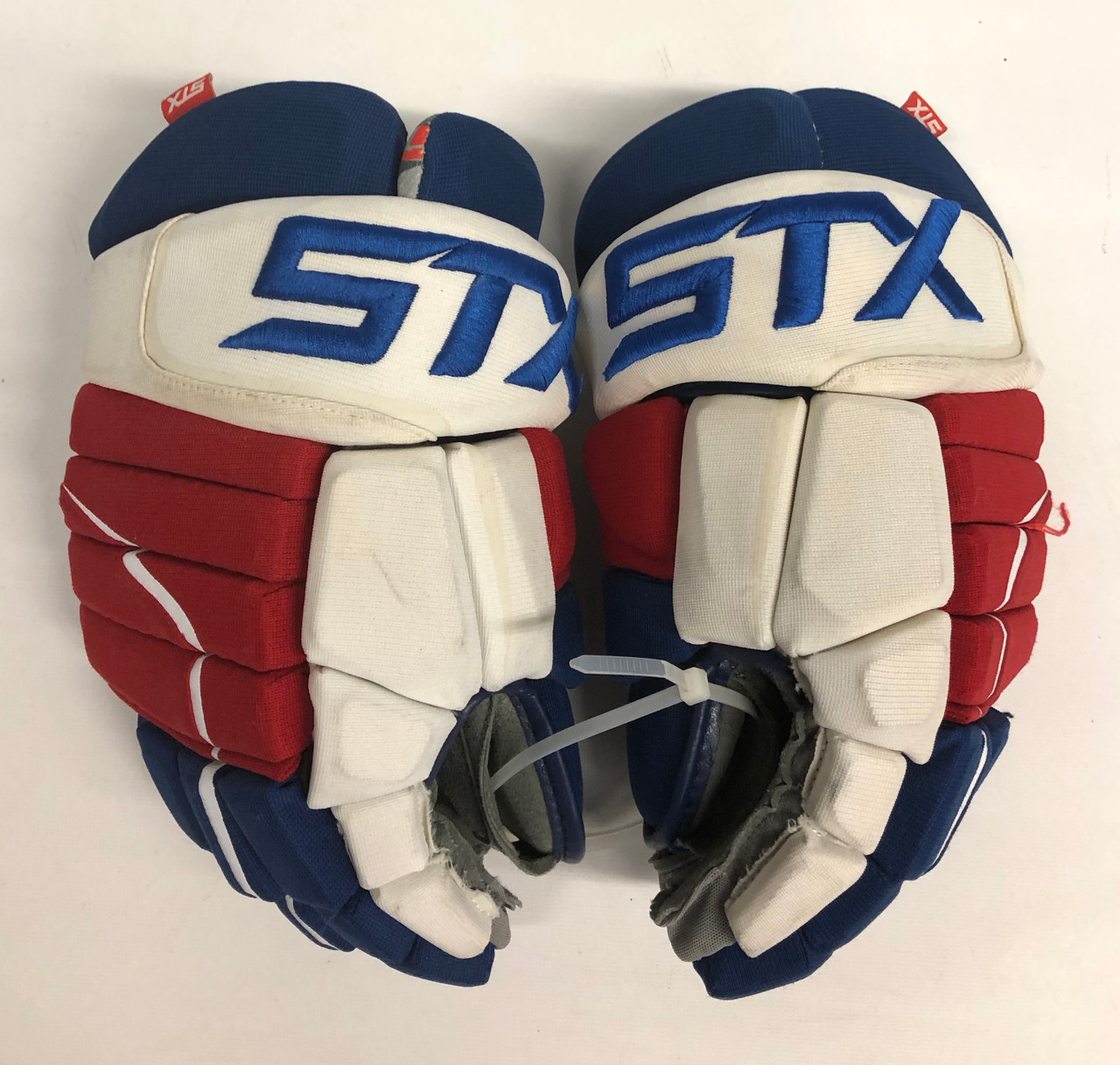Stx Stallion Surgeon Rx3 Pro Stock Custom Hockey Gloves 14 Rangers 40 Dk S Hockey Shop
