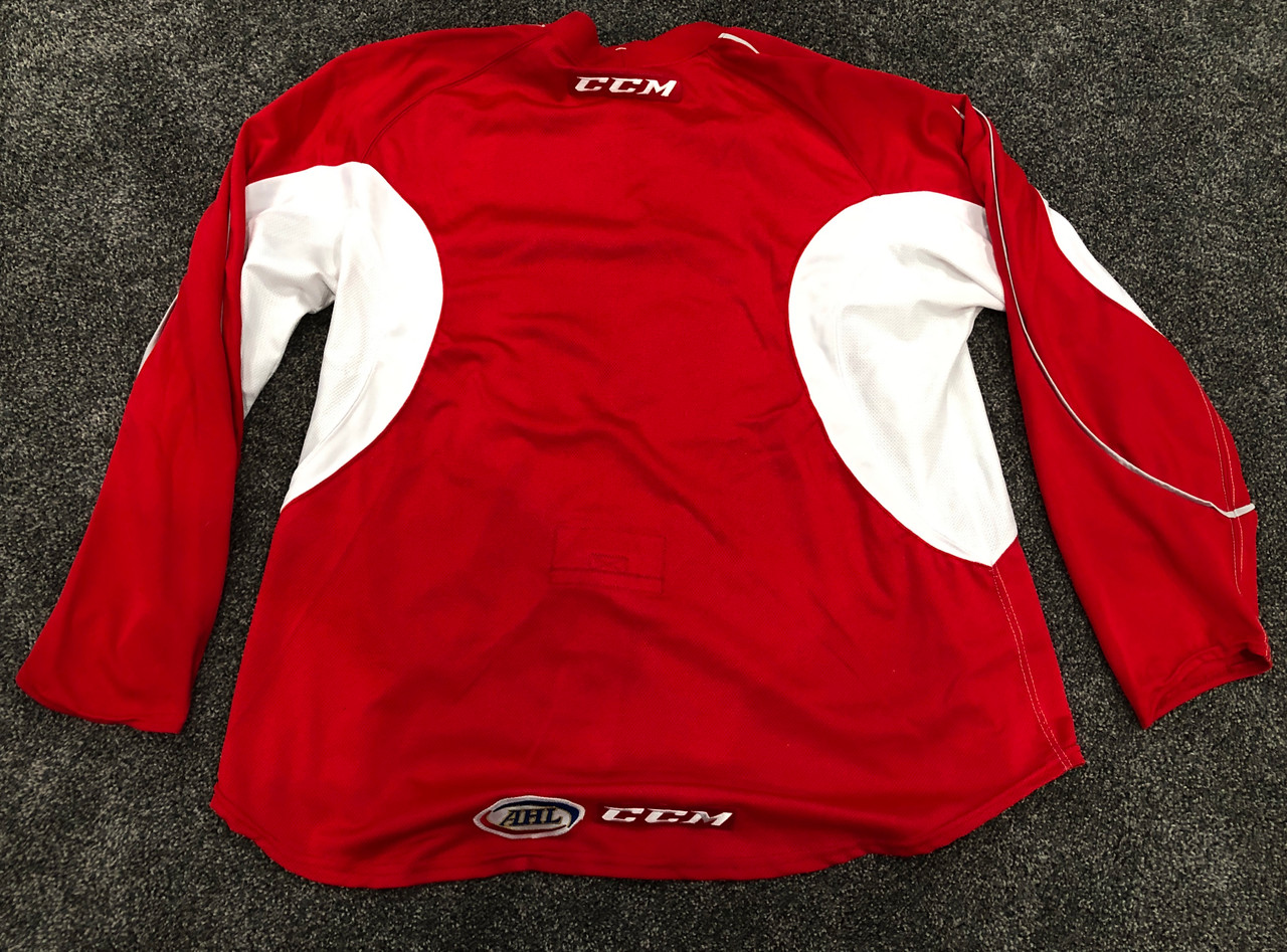 Used WHL CCM Red Practice Jersey - 56 – Never Made It Pro Stock