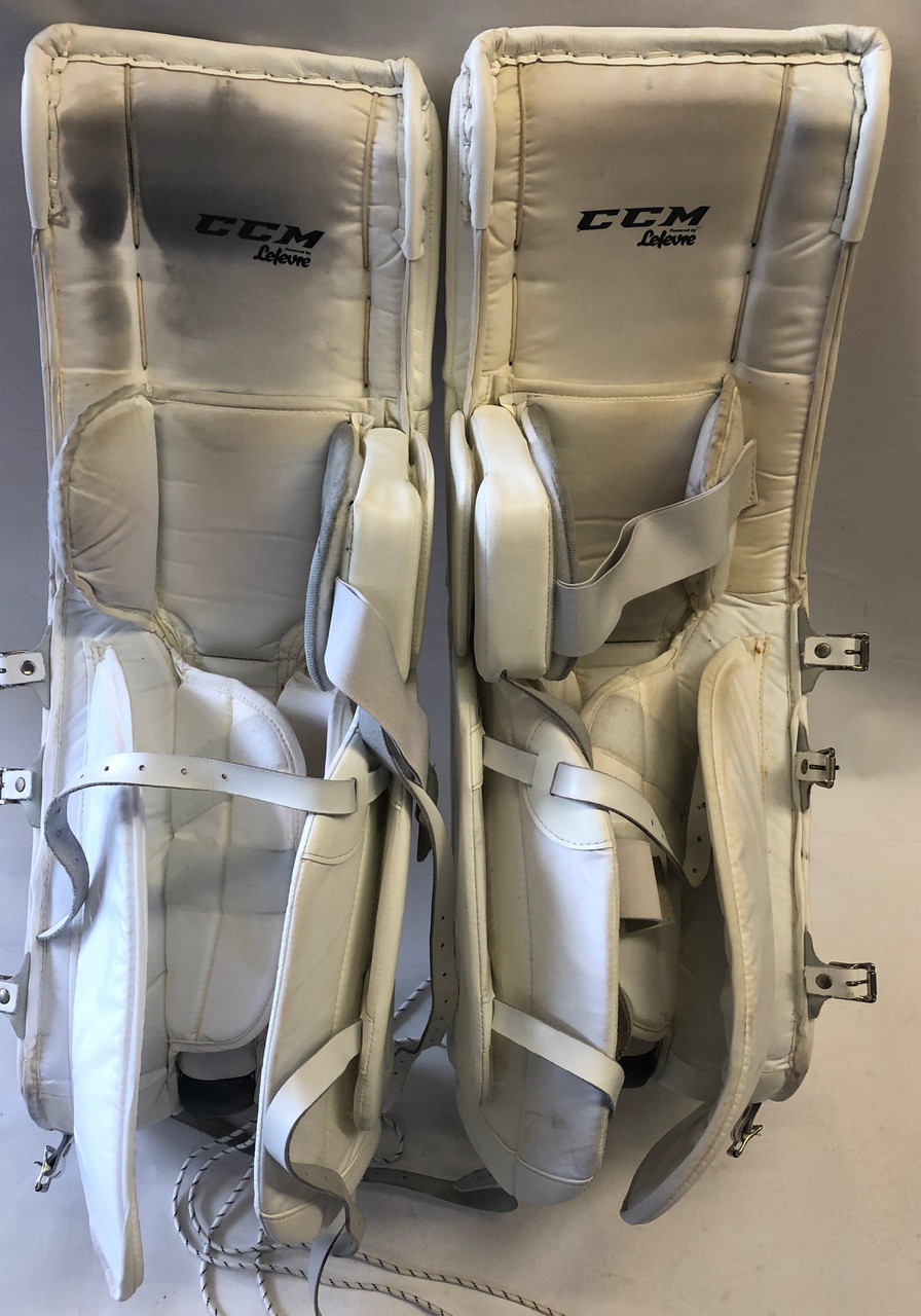 CCM Extreme Flex II Goalie Leg Pads 36+2" Pro Stock Used Berra AHL - DK's  Hockey Shop