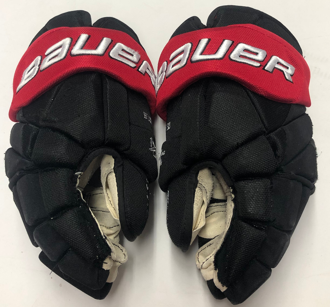 Bauer Vapor 1x Pro Stock Custom Hockey Gloves 15 Ne Huskies 2 Dk S Hockey Shop