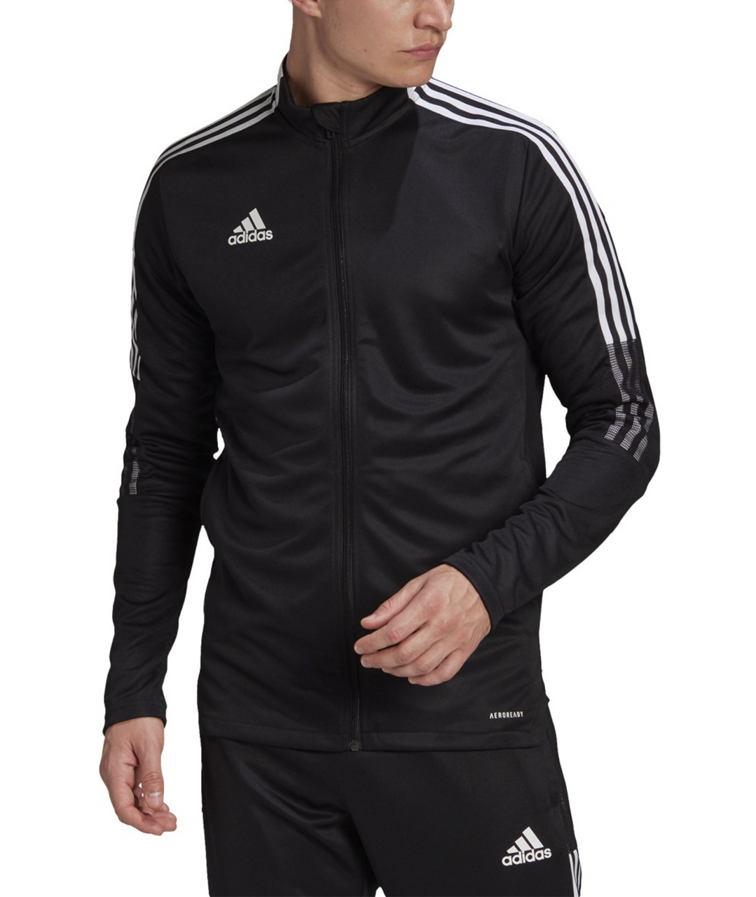 Somers Youth Soccer Adidas Tiro 21 Track Jacket Black - DK\'s Hockey Shop