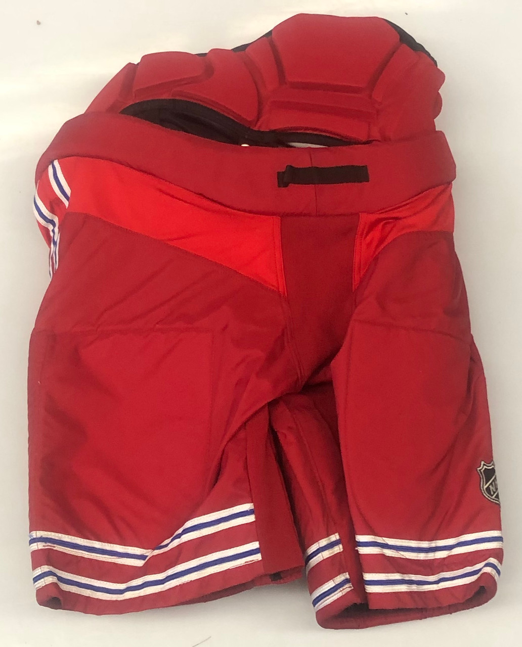 Easton Pro Custom Pro Stock Hockey Pants Red Sr. 54 New York Rangers