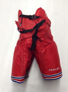 Reebok MHP520 Custom Pro Stock Hockey Pants Red Medium New York Rangers