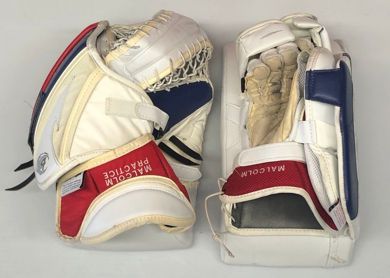 Vaughn Velocity V4 V6 Goalie Glove and Blocker MALCOLM Hartford