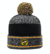 Enfield Street School PTO Richardson Heathered Beanie Pom Hat 