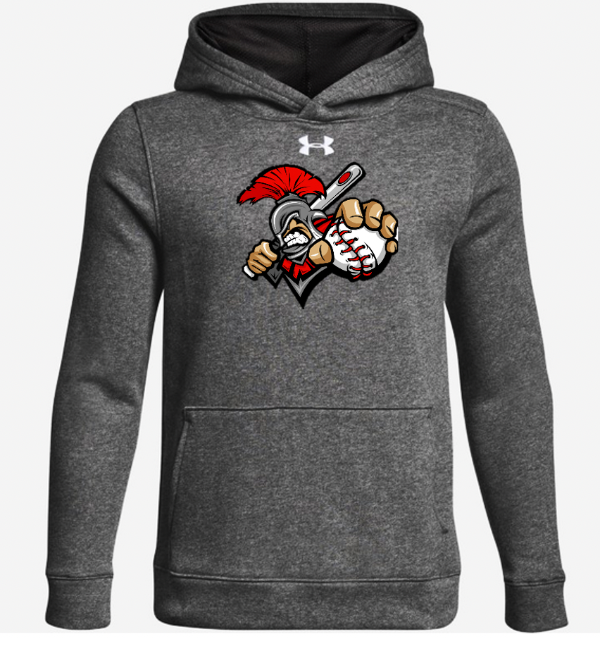 Somers Little League SPARTAN Under Armour Hustle Team Hoodie Adult and  Youth - DK's Hockey Shop
