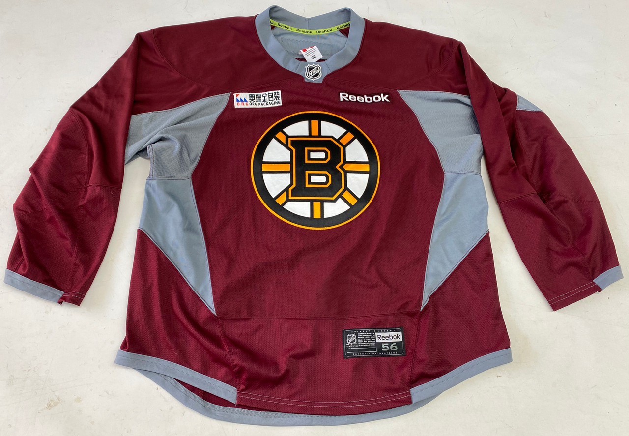 Reebok Edge 3.0 Custom Pro Stock Hockey Practice Jersey Boston Bruins  Maroon 56 New - DK's Hockey Shop