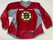 Reebok Edge 3.0 Custom Pro Stock Hockey Practice Jersey Boston Bruins Wine Red 56 New