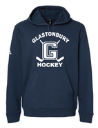 Glastonbury High Hockey Adidas Fleece Team Hoodie Navy Blue Adult