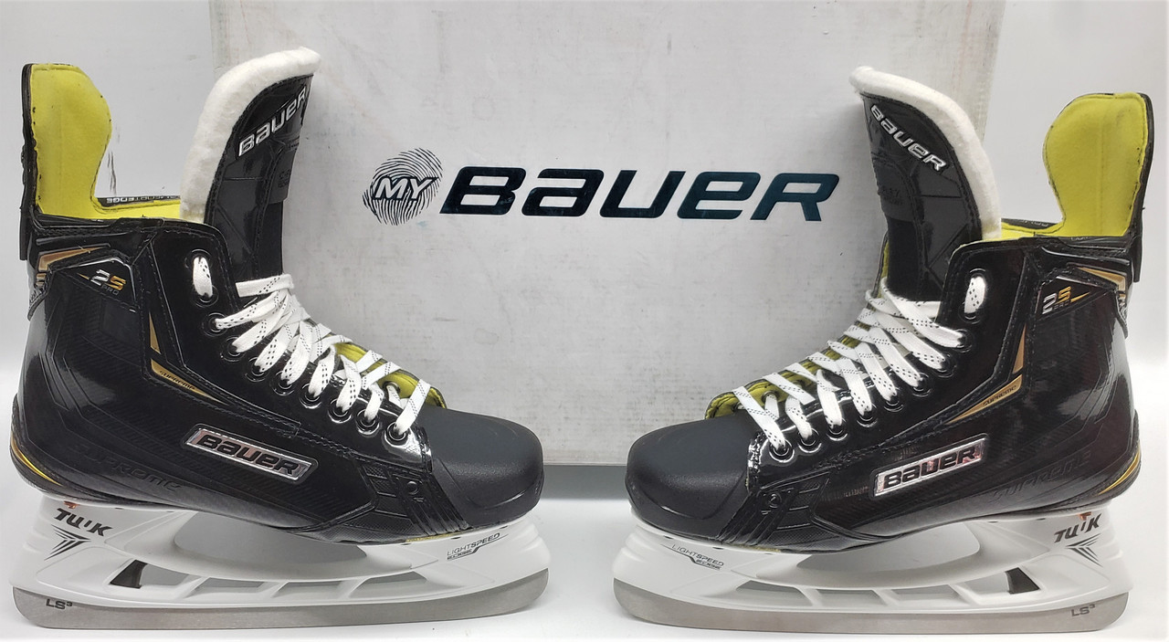 PRO GAME WORN BAUER 2S Colorado 3rd TOEWS 14in
