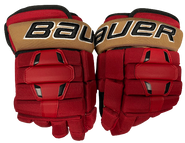  Bauer Nexus 2N Pro Stock Custom Hockey Gloves 13" Northeastern NCAA