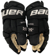 Bauer Vapor 1X Pro Stock Custom Hockey Gloves 15" Bruins Backes NHL Used