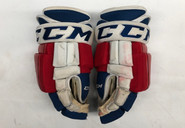 CCM HG97 Pro Stock Custom Hockey Gloves 14" #59 Used