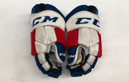 CCM HGTKPP Pro Stock Custom Hockey Gloves 15" Rueschhoff Used