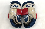 CCM HGJS Jetspeed Custom Pro Stock Hockey Gloves 14" Giuttari Used