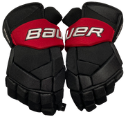 Bauer Supreme 2S Pro Stock Custom Hockey Gloves 13" NU Huskies New