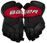 Bauer Supreme 2S Pro Stock Custom Hockey Gloves 12" NU Huskies New