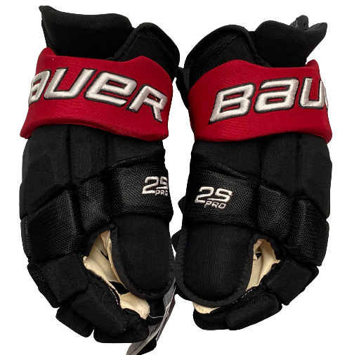 Bauer Supreme 2S Pro Stock Custom Hockey Gloves 15" NU Huskies New - DK's  Hockey Shop