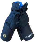 Bauer Nexus Custom Pro Stock Hockey Pants Black Large +1" Boston Bruins NHL Seidenberg