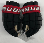 Bauer Nexus 2N Pro Stock Custom Hockey Gloves New 12" NU Huskies NCAA 