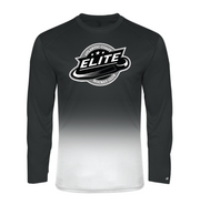 AC Elite Hockey Club Badger Ombre Long Sleeve Performance Tee Adult and Youth