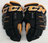 CCM Tacks HG4R Pro Stock Custom Hockey Gloves 13" Finnish Karpat Used