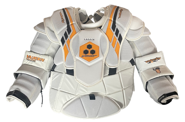 Goalies Plus - (Best Price) Vaughn Velocity VE8 Pro Carbon Chest & Arm  Protector (Custom Black)