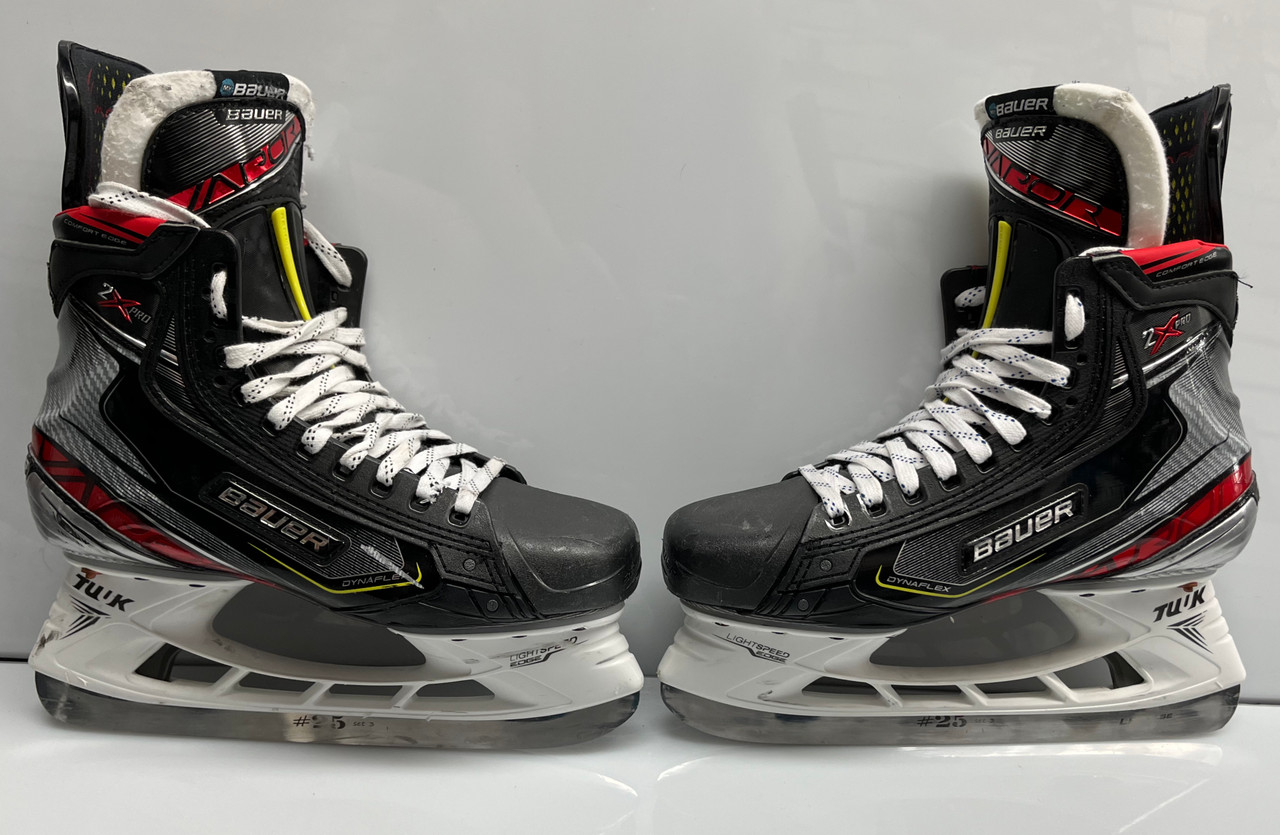 Bauer Vapor 2X Pro Custom Pro Stock Hockey Skates 8 D KREJCI Bruins NHL  Used (3) - DK's Hockey Shop
