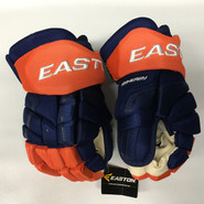 Easton Synergy HSX Pro Custom Hockey Gloves Pro Stock 14" Hickey NY Islanders NHL