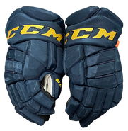 CCM Jetspeed HGJS Pro Stock Custom Hockey Gloves 14" Thunderbirds AHL USED