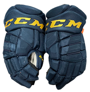 CCM Jetspeed HGJS Pro Stock Custom Hockey Gloves 14" Thunderbirds AHL ALEXANDROV Used