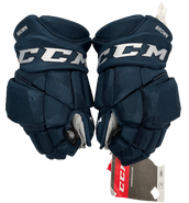  CCM FT Pro Pro Stock Custom Hockey Gloves 15" Thunderbirds AHL BROWN NEW