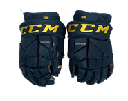 CCM HG 12 Pro Stock Custom Hockey Gloves 13" Thunderbirds AHL TODD USED