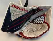 Bauer Hyperlite Pro Goalie Glove Pro Stock AHL Wolfpack Brass Game Used