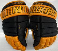 Warrior Alpha Pro Custom Pro Stock Hockey Gloves AIC NCAA 13" Used