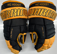 Warrior Alpha Pro Custom Pro Stock Hockey Gloves AIC NCAA 14" Used (3)