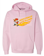 Minutemen Lady Flames Ind Trading Company Hooded Sweatshirt Pink