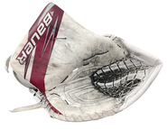 Bauer Hyperlite Goalie Glove RAY Umass Amherst NCAA Used 2